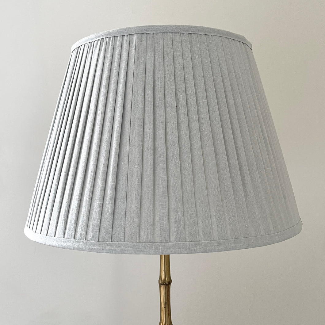 STEEL BLUE LAMPSHADE - 16 INCH
