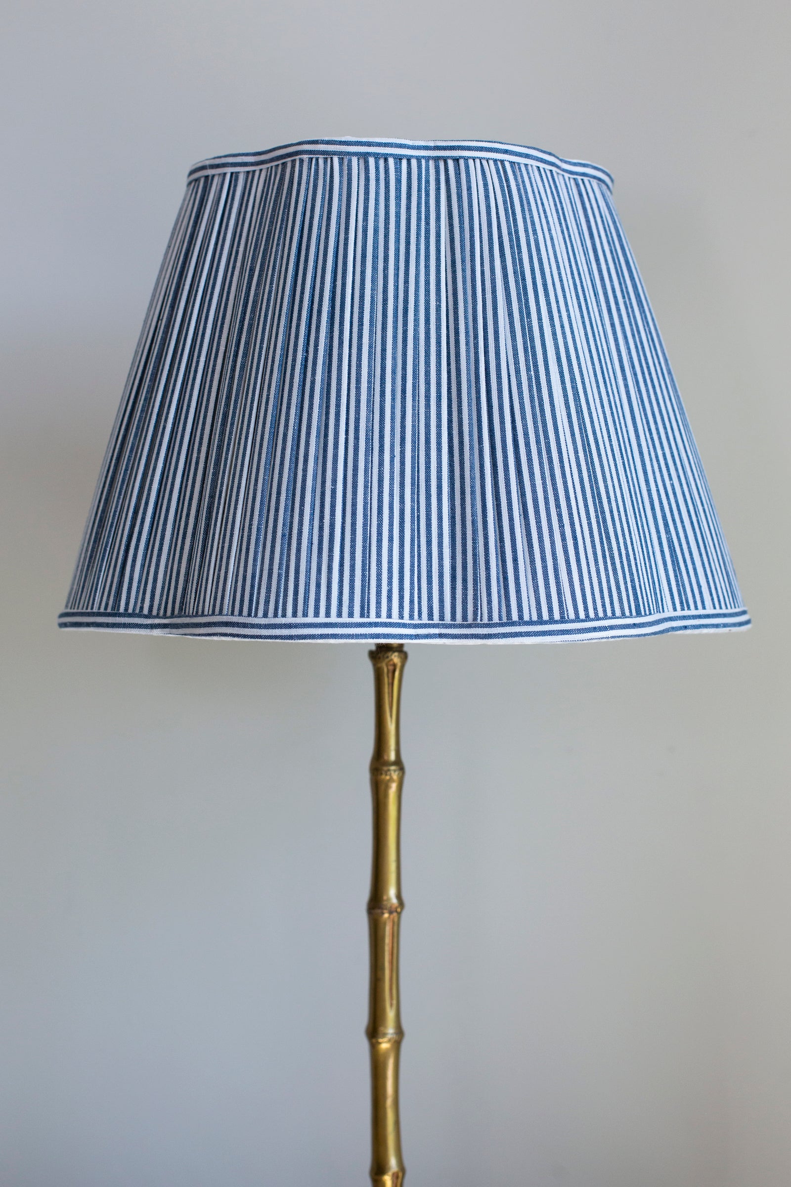 OTTILIE LAMPSHADE IN NAVY STRIPE