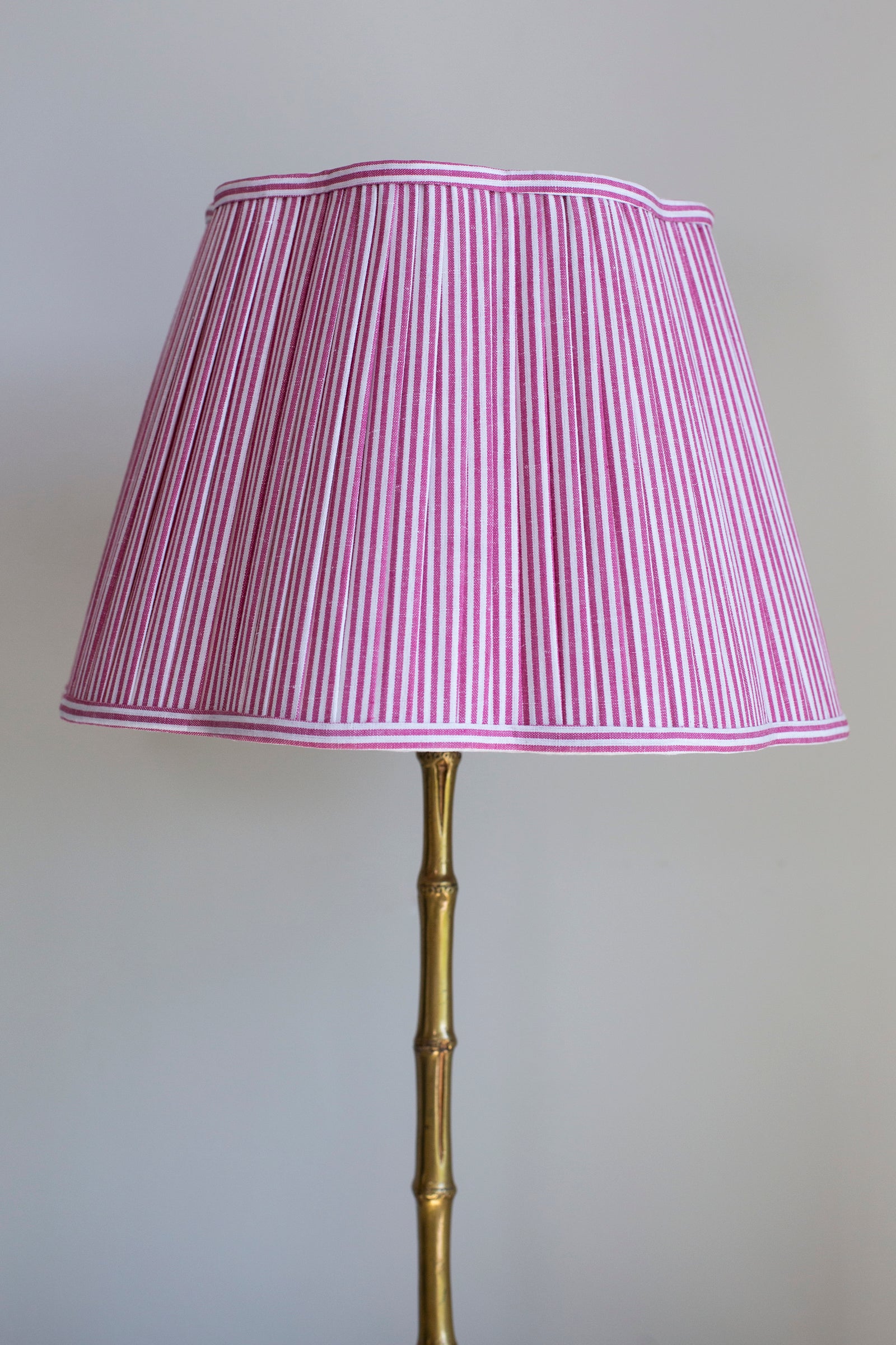 OTTILIE LAMPSHADE IN RASPBERRY STRIPE