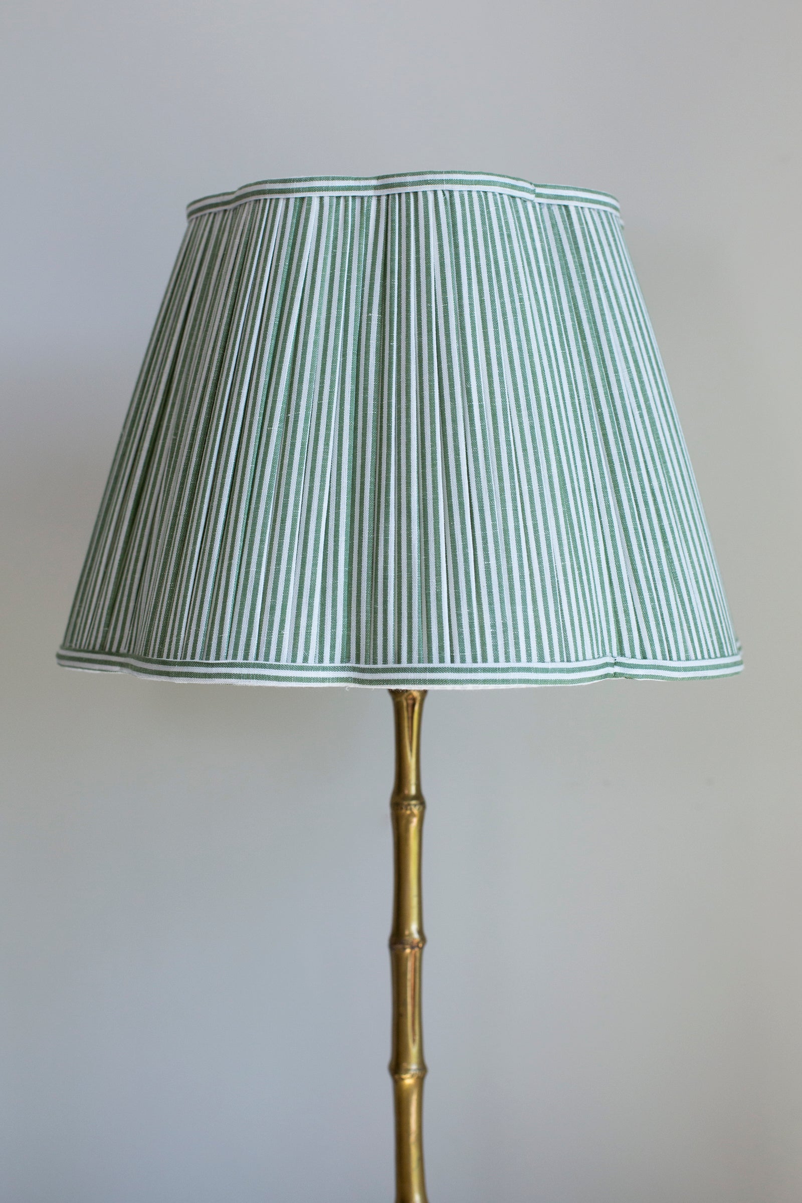 OTTILIE LAMPSHADE IN MOSS STRIPE