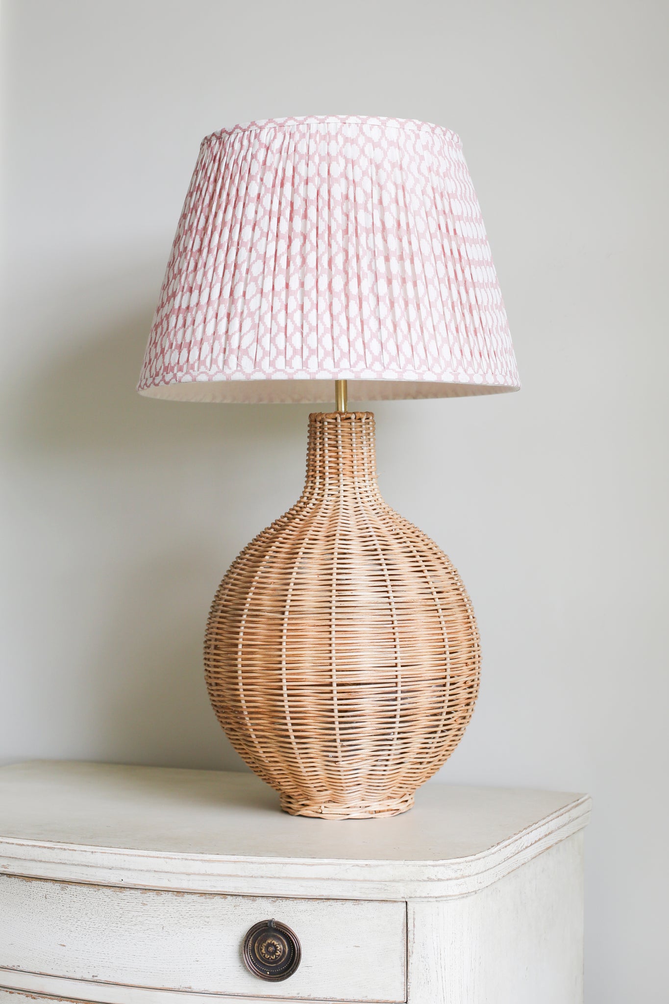 RATTAN FIG LAMP BASE