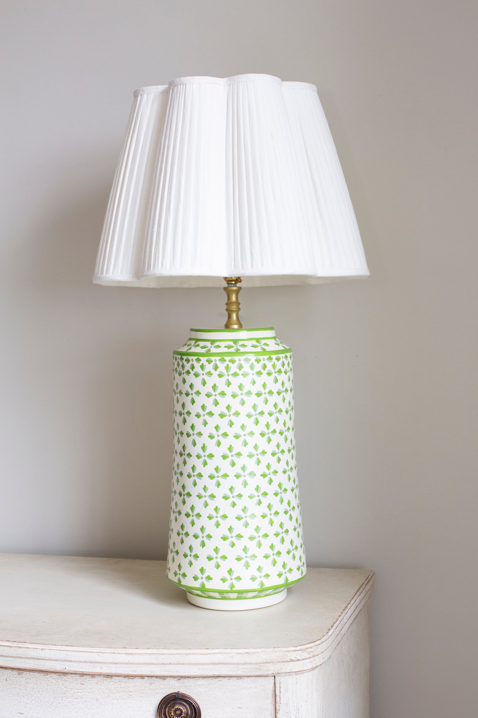 OTTILIE LAMPSHADE WITH PLAIN TRIM