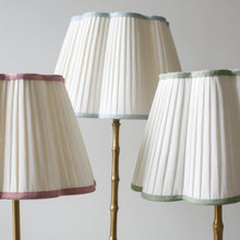 Load image into Gallery viewer, OTTILIE LAMPSHADE WITH BLUEBELL TRIM
