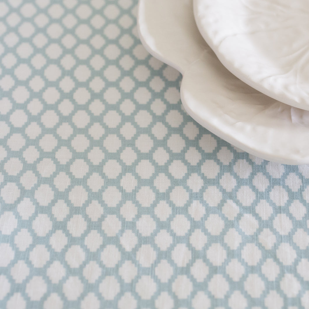 JEMIMA OILCLOTH IN BLUEBELL - SMALL