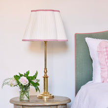 Load image into Gallery viewer, OTTILIE LAMPSHADE WITH ROSE TRIM
