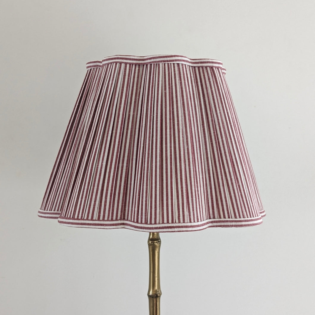 OTTILIE LAMPSHADE IN BERRY STRIPE
