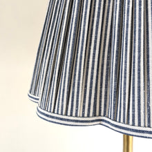 Load image into Gallery viewer, OTTILIE LAMPSHADE IN NAVY STRIPE
