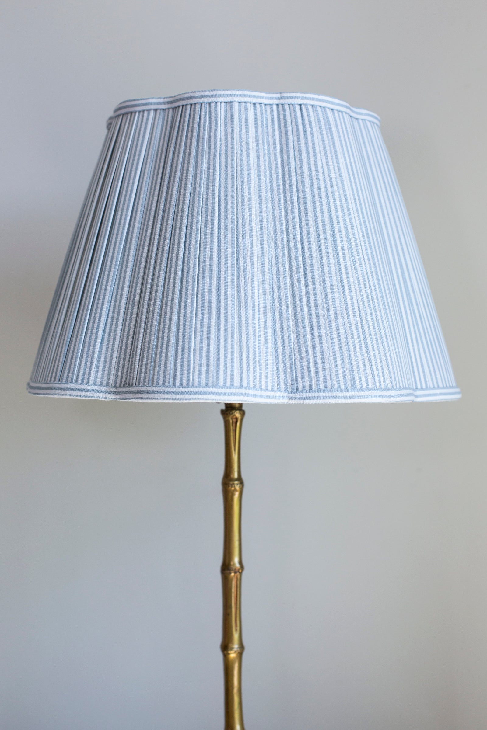 OTTILIE LAMPSHADE IN BLUEBELL STRIPE