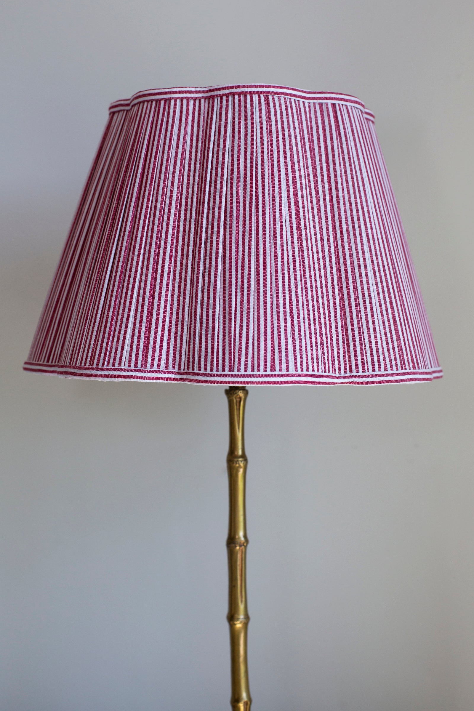 OTTILIE LAMPSHADE IN BERRY STRIPE