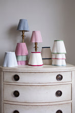 Load image into Gallery viewer, OTTILIE LAMPSHADE WITH BLUEBELL TRIM - CANDLE CLIP
