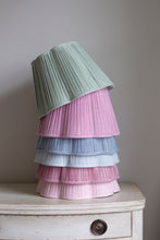 Load image into Gallery viewer, OTTILIE LAMPSHADE IN ROSE STRIPE
