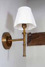 Load image into Gallery viewer, OTTILIE LAMPSHADE WITH PLAIN TRIM - CANDLE CLIP
