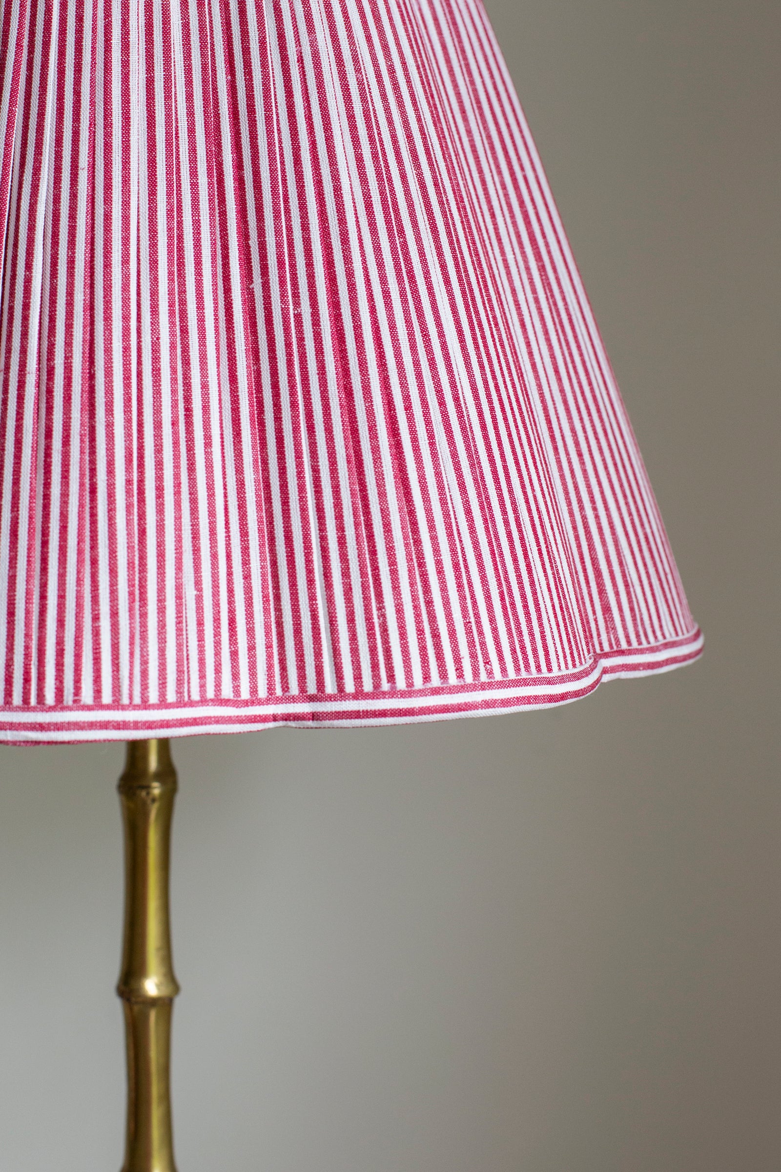 OTTILIE LAMPSHADE IN BERRY STRIPE