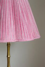 Load image into Gallery viewer, OTTILIE LAMPSHADE IN BERRY STRIPE
