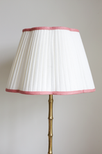 Load image into Gallery viewer, OTTILIE LAMPSHADE WITH ROSE TRIM
