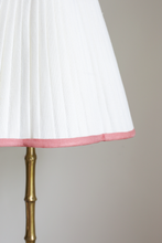 Load image into Gallery viewer, OTTILIE LAMPSHADE WITH ROSE TRIM
