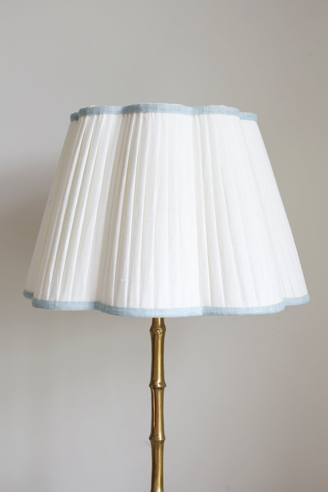 OTTILIE LAMPSHADE WITH BLUEBELL TRIM