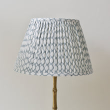 Load image into Gallery viewer, JEMIMA LAMPSHADE IN SLATE BLUE
