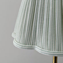 Load image into Gallery viewer, OTTILIE LAMPSHADE IN MINT STRIPE
