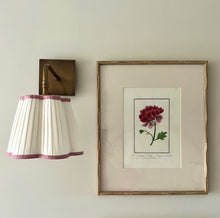 Load image into Gallery viewer, OTTILIE LAMPSHADE WITH ROSE TRIM
