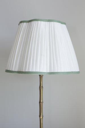 Patton House - linen block printed lampshades, lamps, cushions